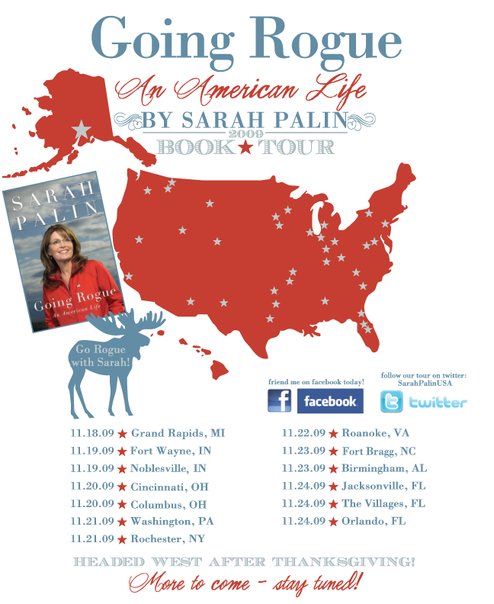 Palin Book Tour Palin Book Tour