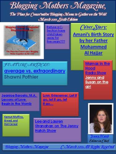 Blogging Mothers Magazine March 2011