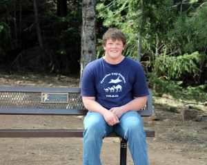 Andy on Hike