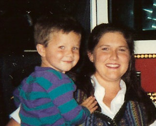 Jeff with his Mother Jenny